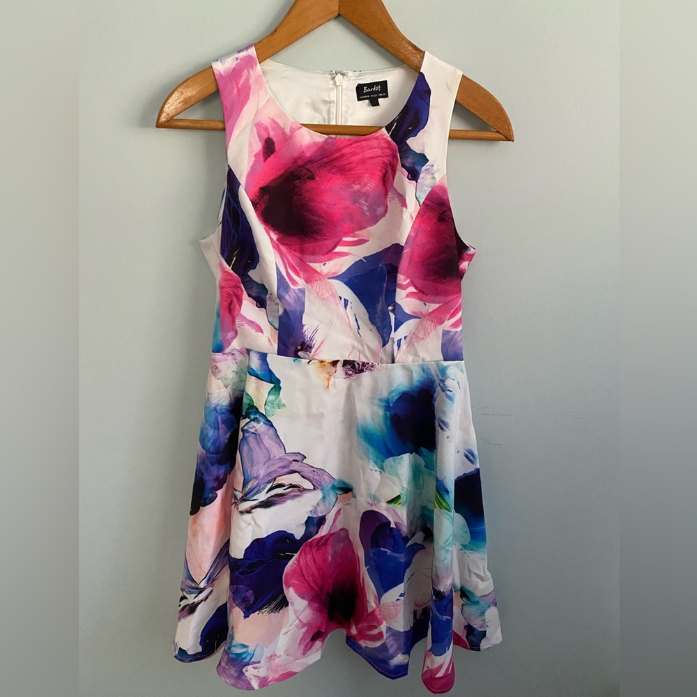 Colorful a-line dress